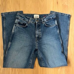 Sezane L'iconique Droit Trousers Denim - Size 4